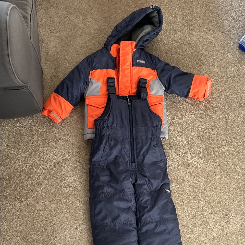 OshKosh B'gosh Orange and Navy Kids Matching Set